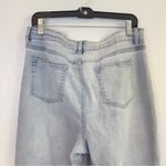 J. McLaughlin  Light Blue Denim high waisted straight leg Pants size 14 Photo 4