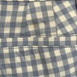 Talbots Perfect Crop Gingham Plaid Pant Sunrise White & Blue Women’s Size 12 P Photo 12