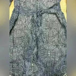 Cloth & Stone  Anthropologie Dress V-Neck Long Sleeve Short Belted size small Photo 3