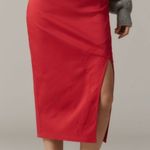 Anthropologie  Maeve Bow Midi Pencil Skirt (NEW XL) Photo 3