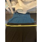 Studio 1 Teal And Black Sleeveless Polyester Dress Size 16 business casual Blue Photo 8