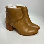 Nisolo Dari leather ankle boots back zipper women’s size 9.5 contemporary modern Brown Photo 4