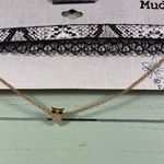 Mudd π Black & Gold Three Choker Necklace Set Photo 1