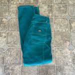 Dickies Turquoise Blue/Green Cargo Utility Pants Size 25R Photo 1