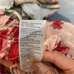 Free People  red and pink lace top Photo 12