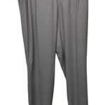 Eileen Fisher Dress Pants 100% Silk Taupe Gray Womens Sz M Straight Leg Photo 0