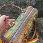 Coach pride Rowan Satchel In Rainbow Signature Canvas Photo 1