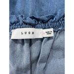 Lush Clothing Lush Denim Dress Women Stretchy Comfortable Size Large Preppy‎ Beach Travel City Photo 2