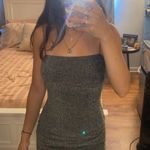 SheIn Sparkly Silver Dress Photo 0