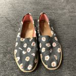Toms  Sunflower Print Shoes Size 6 Photo 1