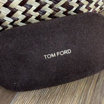 Tom Ford Sunglasses Sunnies Case Brown Suede Hard Shell CASE ONLY Photo 0