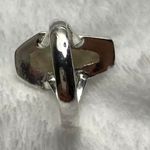 925 Silver Natural Rainbow Moonstone Ring Size none Photo 7
