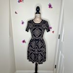 Romeo + Juliet Couture Damask Sweater Dress Photo 1