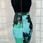 Closet Women's Sleeveless Black Top Wrap Skirt Scuba Feel Pencil Dress Size 6 Photo 5