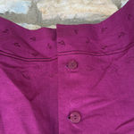 Laura Scott  Magenta Linen Blend Blazer size 10 Petite Photo 3
