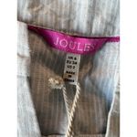 Joules Juliette Top 100% Linen Size 2 Small Top Sleeveless V Neck UK Blue Photo 1