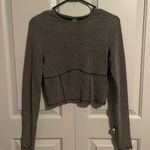 Wild Fable Cropped Black Sweater Photo 0