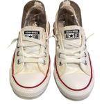 Converse Chuck Taylor All Star White Shorline Slip-onSneaker Shoes Womens Size 8 Photo 0