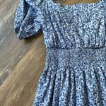 Old Navy floral smocked waist defined puff sleeves Size extra small Photo 5