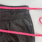 Ba&sh  Leandro Leather shorts brown sz 6 Photo 9