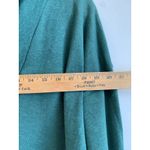 American Eagle  Women’s Sweatshirt Sherpa Collared Henley Green Size Medium Photo 4