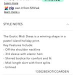 City Chic  Exotic Garden Midi Dress New With Tags Photo 2