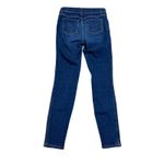 Spanx  Women's Blue Wash Skinny Jeans Elastic Waist Comfort Stretch Size S Photo 2