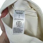 Athleta Farallon Weekender Pants White Cotton Blend Size Small Snap Ankle Jogger Photo 10