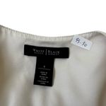White House | Black Market  Ivory Lined Vest Blazer Women Size 8 | 43-30 Photo 3