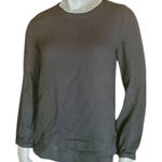 Steven Alan  Black Long Sleeve Blouse (S) Photo 0