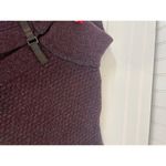 Chiaramente Wool Blend Open Front Cardigan Sweater Made In Italy Size M Red Size M Photo 5
