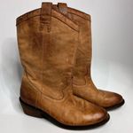 Jessica Simpson  leather cowboy boots western cowgirl size‎ 6.5 Photo 0