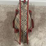 Burberry Vintage Blue Label Tote Hand Bag Nova Check Photo 3