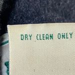 Vintage 90s LL Bean Wool Cashmere Peacoat Button Front Dark Gray Womens Small P Size undefined Photo 10