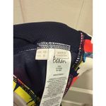 Boden Floral Print Sports Bra Racerback Yoga Gym Workout Activewear Women Size 8 Red Photo 3