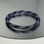 Sashka Limited Edition Purple & Blue Bracelet 8” Photo 0