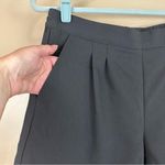 Cyrus Black Pleated Front Dressy Shorts New Small Photo 1