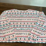 Wildfox Naughty & Nice Christmas Pajama Set Women’s Small Fair Isle Holiday EUC Photo 3