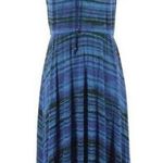 Plenty By Tracy Reese  Dress Small S New NWT Short Sleeve Blue RARE HTF GORGEOUS Photo 0