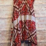 Free People Printed Paradise Midi skirt sz 6 Photo 0