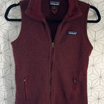 Patagonia  Better Sweater Vest Maroon Photo 0