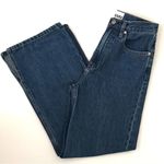 Ganni  X Levi’s Cropped Jeans Side Slit High Rise Relaxed Fit Size 26 Photo 2