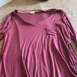 Anthropologie Anthro postmark oversized high slit tunic small Photo 3