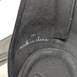 Joie  Abbott Ankle Strap Suede Open Toe Heels with Zipper Black Size 38.5 Photo 4