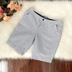 Superdry Blue Seersucker Bermuda Shorts by Size 8 100% cotton Photo 0