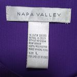 Ladies' Napa Valley Blouse (L) Purple Size L Photo 2