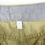 Horny Toad Linen Blend Cuffed Swept Away Bermuda Shorts, Size 8 Photo 6
