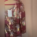 Revolve NWT Sabina Musayev Juliette Blush Pink Crushed Velvet Sequin One Shoulder Dress Photo 6