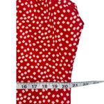 SheIn  Women's Red Loose Floral Dress Photo 3