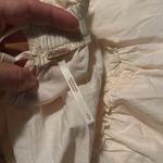 Free People  Cream Backless Tie Front Sundress Photo 2